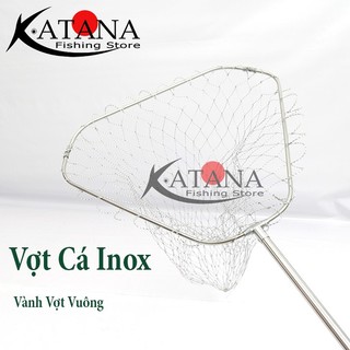 Vợt cá inox nano 1m7 đến 3m