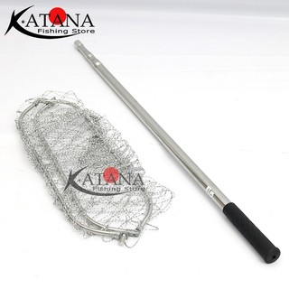 Vợt cá inox nano 1m7 đến 3m