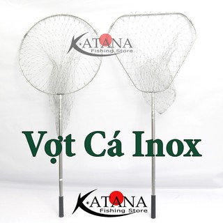 Vợt cá inox nano 1m7 đến 3m