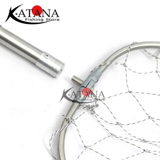 Vợt cá inox nano 1m7 đến 3m