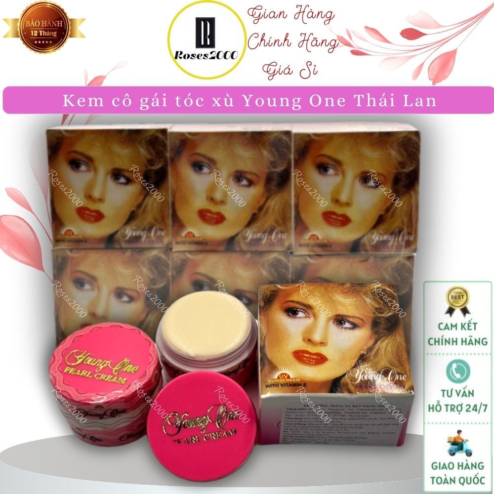  KEM DƯỠNG DA CÔ GÁI TÓC XÙ THÁI LAN - 1 LỐ 12 HŨ  CÓ TEM HÀNG CHUẨN  