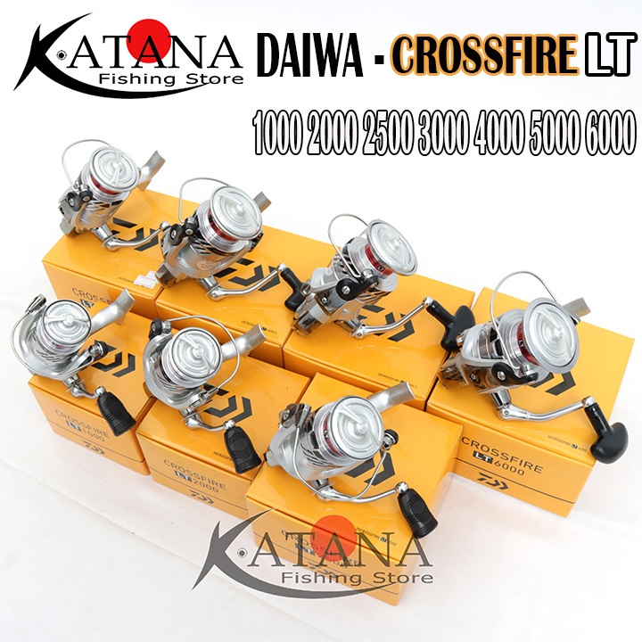 Máy Câu Daiwa Crossfire LT - Size 1000 2000 2500 3000 4000 5000 6000