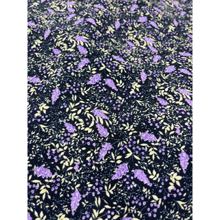 Vải lụa Hàn hoạt tiết hoa nhí đẹp mắt. Khổ vải 1,5m