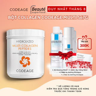 Bột collagen thủy phân CodeAge Multi Collagen Peptides 567g trẻ hóa da, chống lão hóa