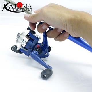 Cần Câu Bút mini - MÁY ĐỨNG - Tặng Kèm Lưỡi, Phao, Phụ Kiện