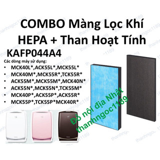 Bộ màng lọc hepa daikin + than hoạt tính mc55nbk-p daikin vầng trăng