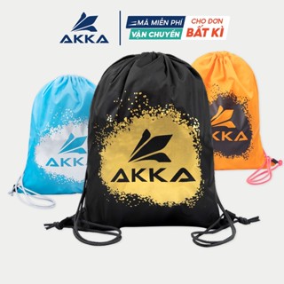 Túi Rút Thể Thao AKKA Chính Hãng - Chất Liệu Vải Dù Chống Nước Cao Cấp Có Ngăn Khóa Nhỏ Đựng Phụ Kiện