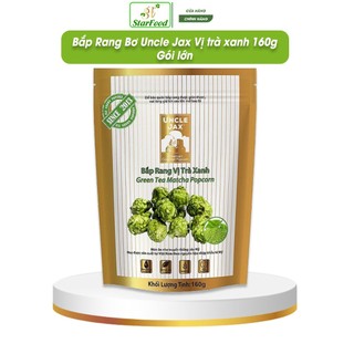 Bắp rang bơ uncle jax vị trà xanh 160g