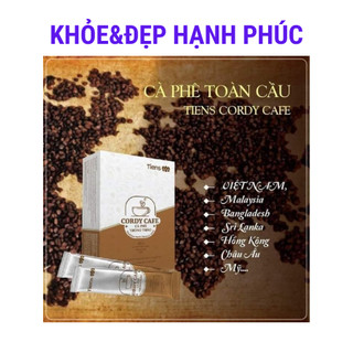 Cà phê Trùng thảo (Cordy Cafe) Thiên sư – 12 gói/hộp