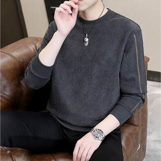 Áo nỉ sweater nam ECOLLECT vải nhung tăm dày 320gsm, ấm áp tinh tế, mới thu đông 2024 - SW05