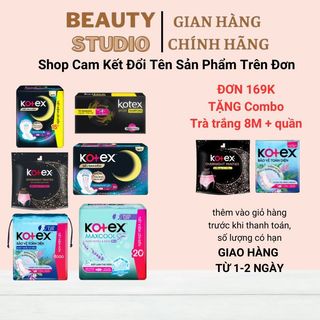Băng Vệ Sinh Kotex Gói Lớn Siêu Tiết Kiệm Nhiều Loại 12 Miếng/ 8 Miếng/ 2 Miếng