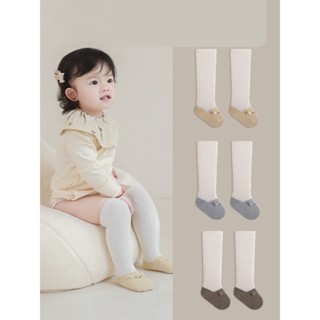 Tất vớ đùi bàn chân hình gấu NemoBaby cho bé tất dài đến gối cho bé sơ sinh