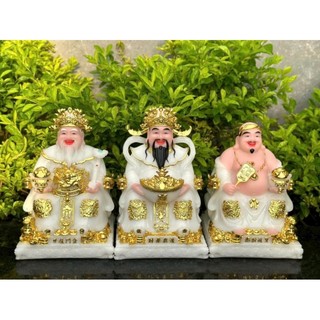 Bộ tượng thần tài thổ địa đá thần tài tài phát đá thờ cúng