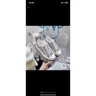 GIÀY DR  Canvas xám THÊU DỆT CAO CẤP full box