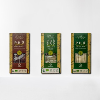 Phở gạo hữu cơ Hoa Sữa 250g - Phở gạo trắng/Phở gạo lứt
