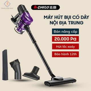 Máy hút bụi cầm tay có dây công suất lớn 20.000pa, máy hút bụi nội địa trung chigo pro