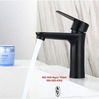 [XẢ CHỐNG VĂNG NƯỚC] Vòi lavabo INOX 304 tròn (LA EO) SENTANO Nóng Lạnh thân đúc chắc chắn vòi rửa mặt nóng lạnh