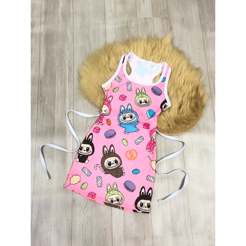 đầm body LABUBU cho bé gái