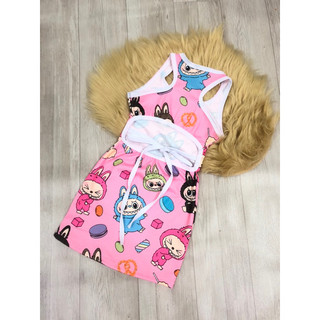 đầm body LABUBU cho bé gái