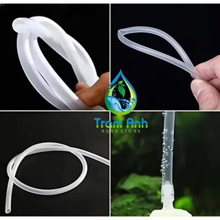 (2 mét) Ống oxy / Co2 silicon chống gập