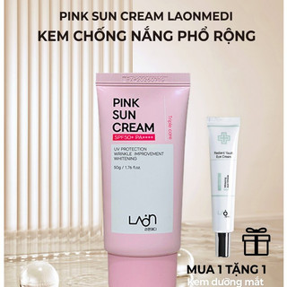Combo Kem Chống Nắng Pink Sun Cream Laon 50g - Laonmedi