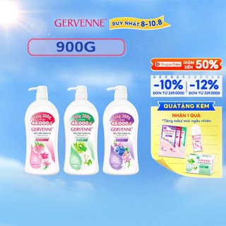 Sữa tắm trắng da hương nước hoa Gervenne 900G/chai