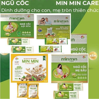 Ngũ cốc lợi sữa-Ngũ cốc mẹ bầu dinh dưỡng min min care