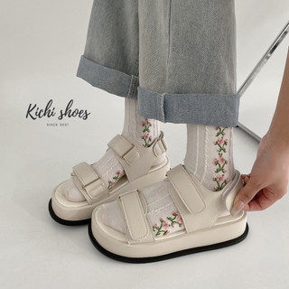 Sandal quai ngang 2022 LOẠI 1 (CÓ SẴN - GIAO NGAY) dép quai hậu đi học phong cách ulzzang Kichi Shoes mã Q22