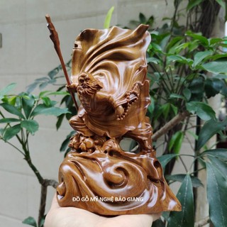 Tượng đạt ma sư tổ gỗ bách thơm