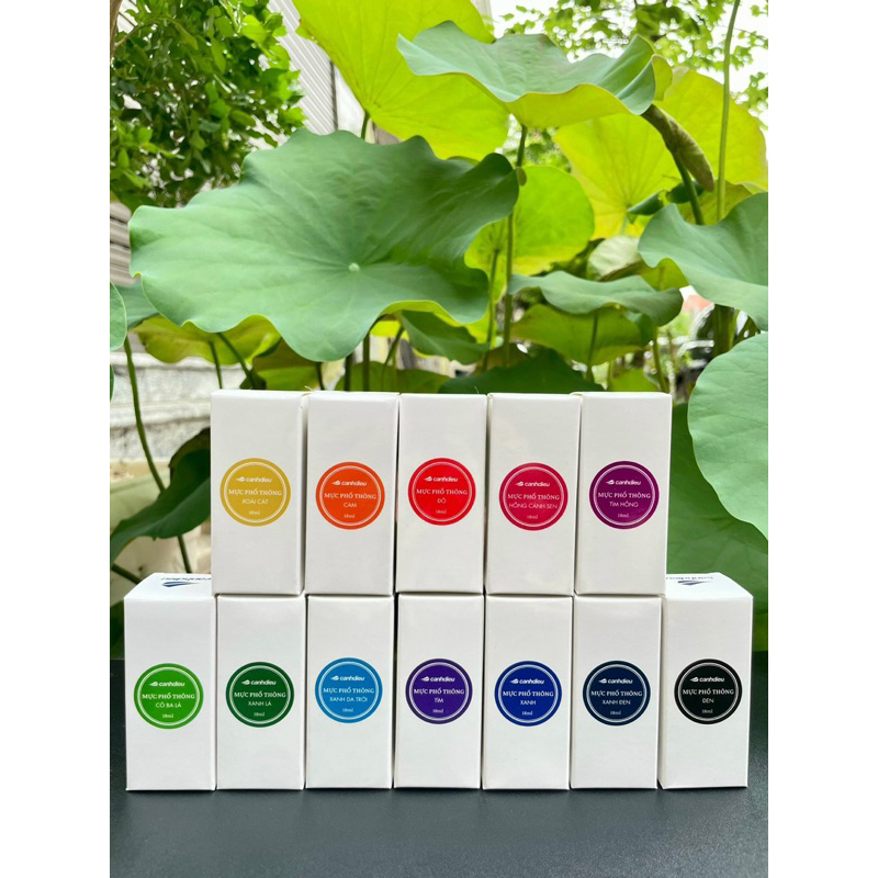 Mực cánh diều phổ thông màu tươi nhanh khô