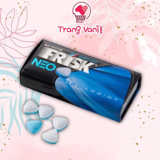 Kẹo ngậm bạc hà frisk neo peppermint date 7/2025
