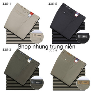 Quần kaki nam trung niên quảng châu cao cấp + ảnh thật