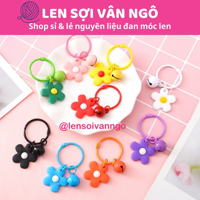 Combo 2 móc khoá hoa chuông (26067)