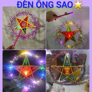 Đèn Ông Sao Trung Thu Truyền Thống 25/40/50cm, Bán Buôn - Bán Lẻ