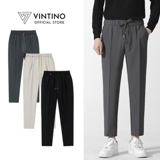 Quần âu nam cạp chun ống suông Unisex, quần baggy nam co giãn ống rộng phong cách Ulzzang QUZ