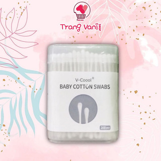 Tăm bông vcool - ikami lõi giấy 200 que
