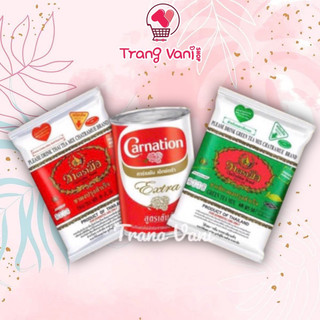   Nội Địa Thái Trà Thái CHATRAMUE - Sữa Béo CARNATION Thái Lan 