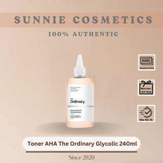 Toner AHA The Ordinary Glycolic Acid 7% Toning Solution 240ml