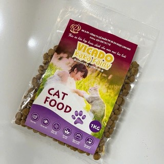 Thức ăn hạt cho mèo, hạt cho mèo kaka fairy 40gr - farm pet