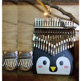 Đàn kalimba 34 phím tonic gỗ nguyên khối hinoki - hàng chính hãng tặng hộp chống sốc