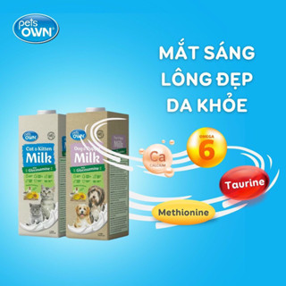 [Hoả tốc] Sữa Tươi Úc Pets Own 1L cho Cún Mèo