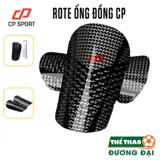 Ốp Ống Đồng Bọc Ống Khuyển Rote CP (1 Cặp) Nhẹ Êm Thiết Kế Vân Carbon Bảo Vệ Ống Chân Đá Bóng