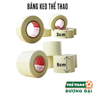 Băng Keo Thể Thao Băng Quấn Cơ Đá Bóng Hỗ Trợ Tránh Chấn Thương Cổ Tay Cổ Chân Đầu Gối Ngón Tay
