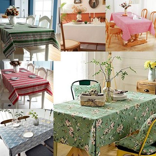 2M [KHỔ LỚN-VIỀN ĐẸP] Khăn trải bàn vải mộc Vintage. thảm trải picnic vải bố họa tiết vintage