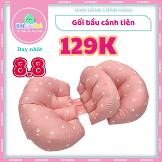 Gối bầu cánh tiên giảm đau lưng đỡ bụng cho bà bầu một giấc ngủ ngon - Hạt Gạo Nhỏ