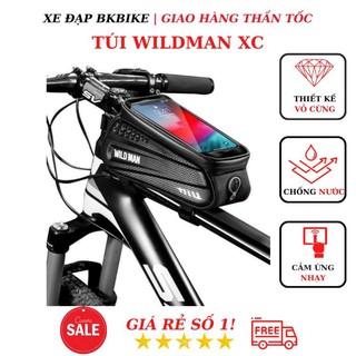 Túi Treo Khung Xe Đạp Wildman XC G250 - Cứng Cáp, Cảm Ứng Nhạy, Chống Nước