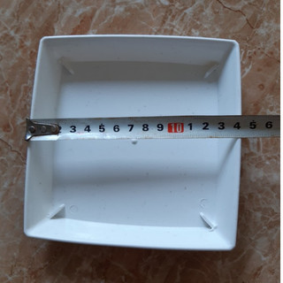 combo 60 đĩa vuông v15 đĩa lót chạu nhựa vuông v15