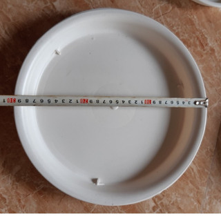 Combo 10 đĩa lót chậu nhựa tròn trồng cây D30 đường kính 29.5cm
