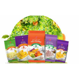 500G Trái Cây Sấy Huynh Đệ Tề Hùng đủ vị: mít, khoai vàng, khoai môn, khoai tím , chuối...