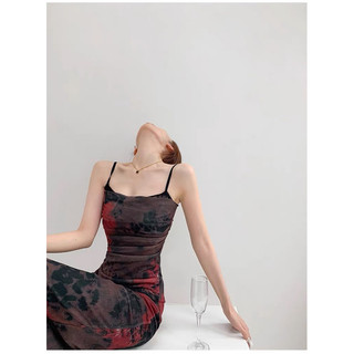 [HÀNG ĐẶT TRƯỚC] Đầm maxi thun lưới cổ đổ phối ren #821